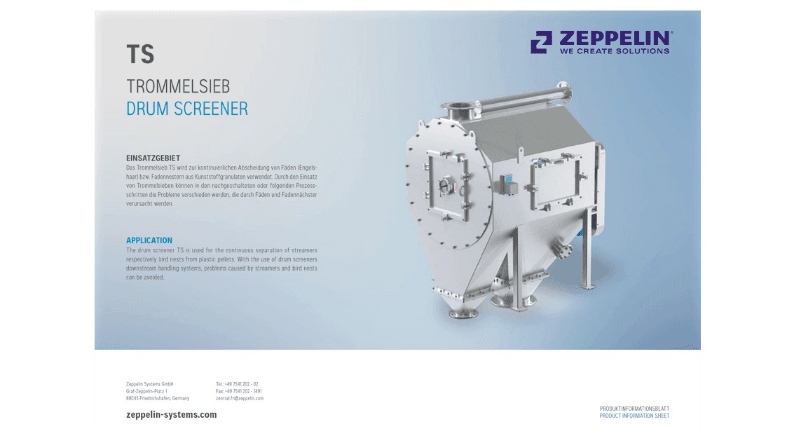 Drum screener TS