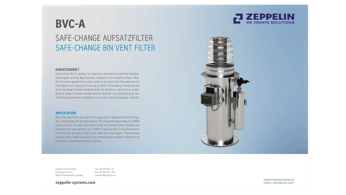 Save-Change Bin Vent Filter BVC-A