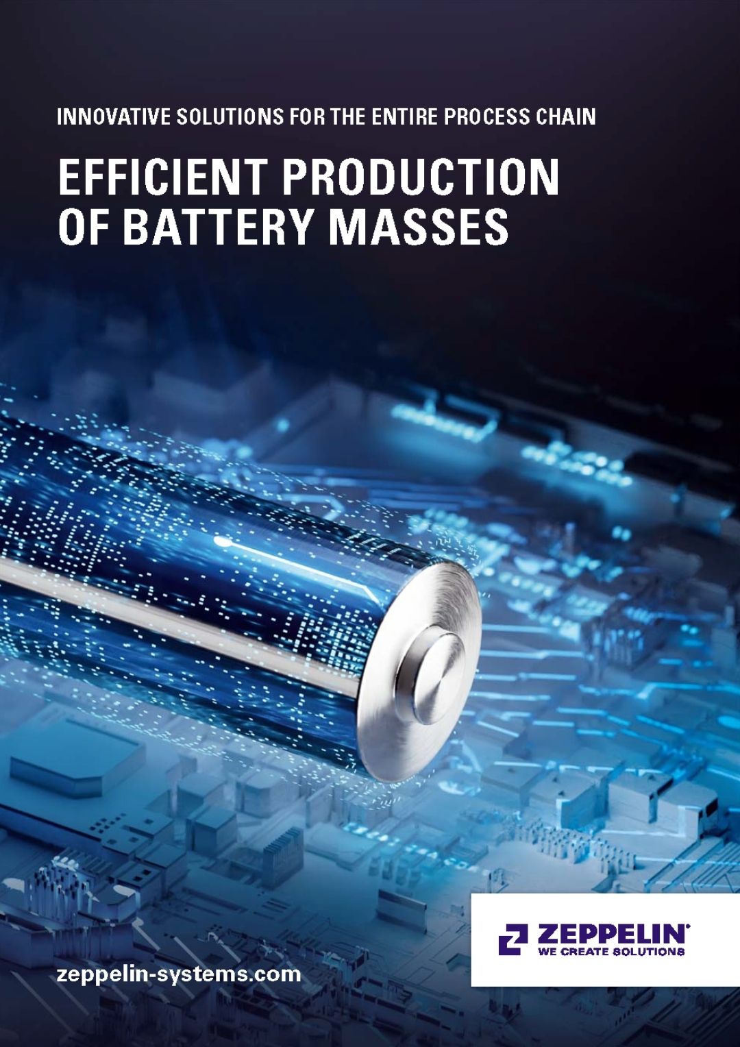EFFICIENT PRODUCTION OF BATTERY MASSES