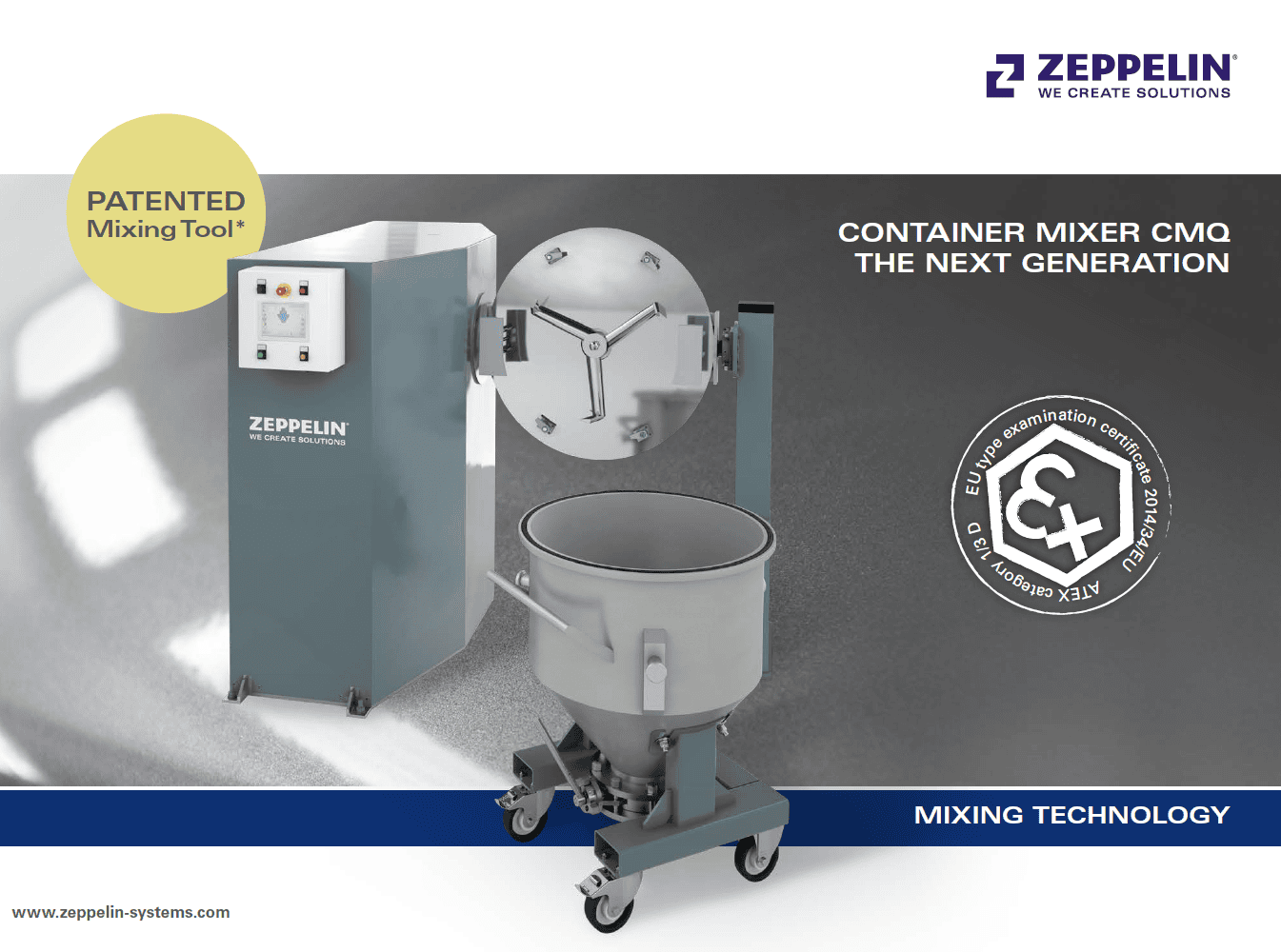 Container mixer CMQ