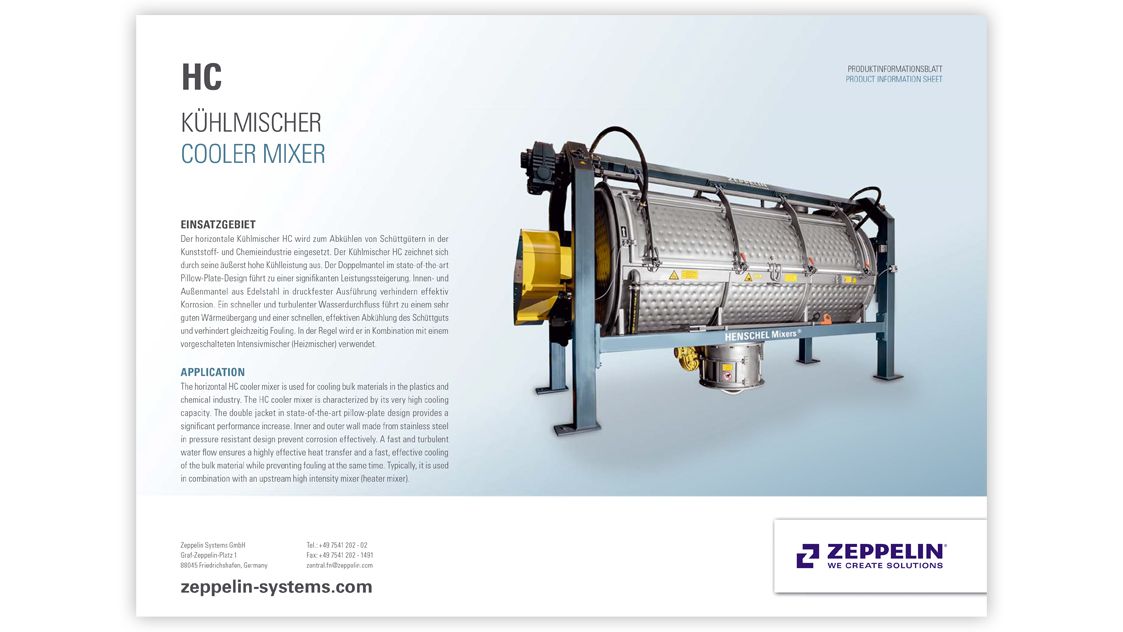 Cooling Mixer HC