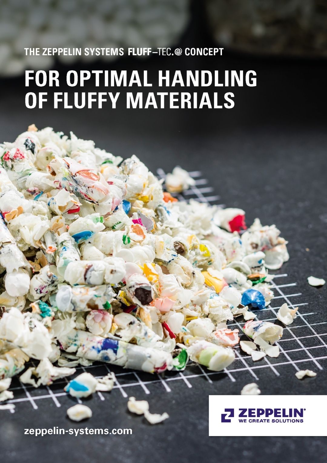 FOR OPTIMAL HANDLING OF FLUFFY MATERIALS