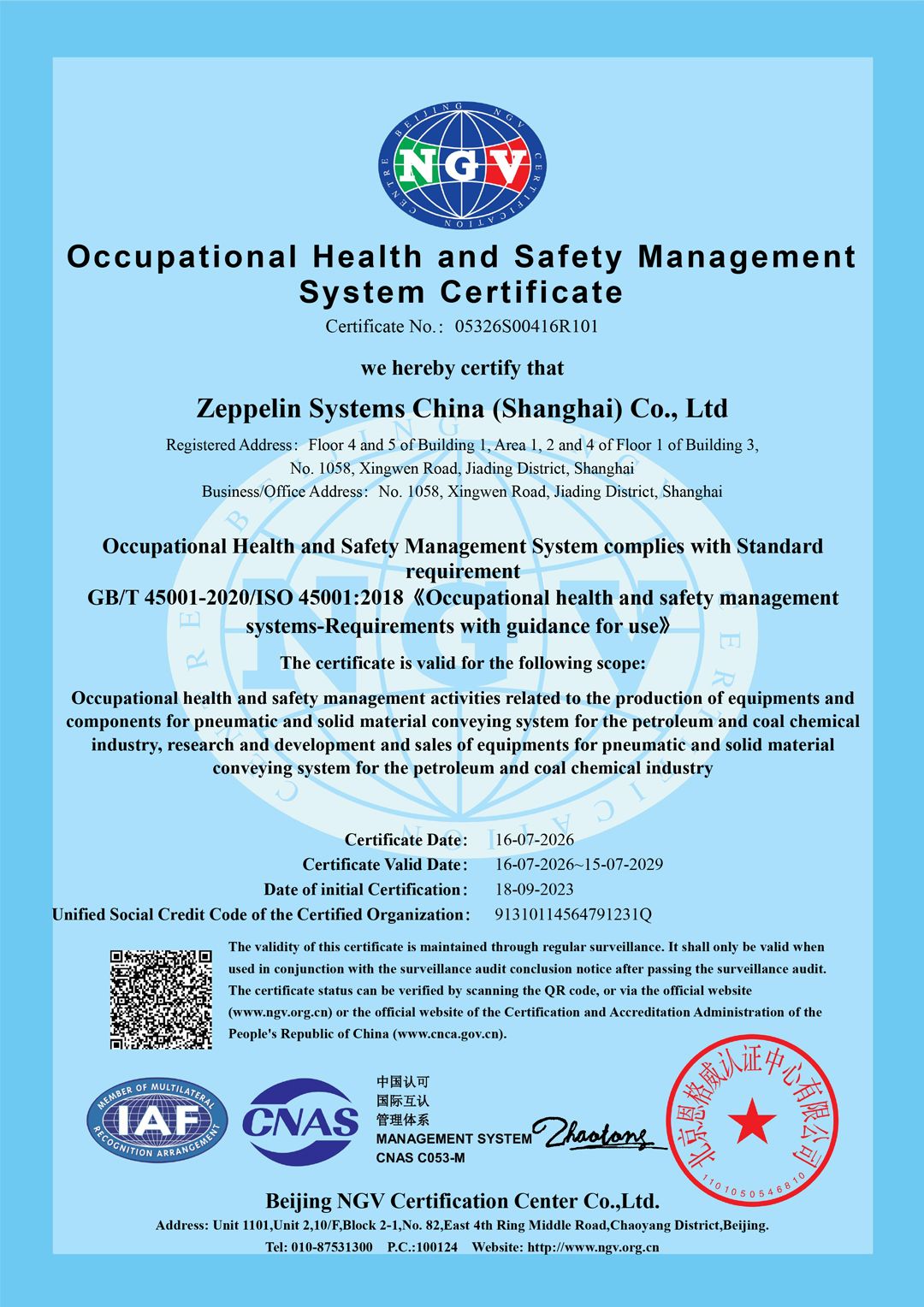 ISO 45001:2018