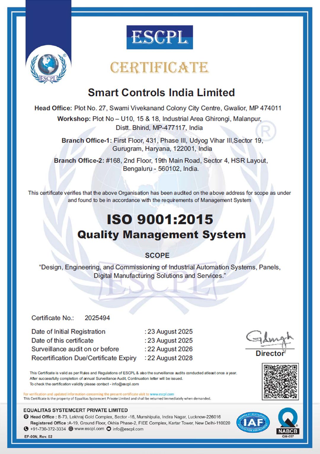 ISO 9001:2015
