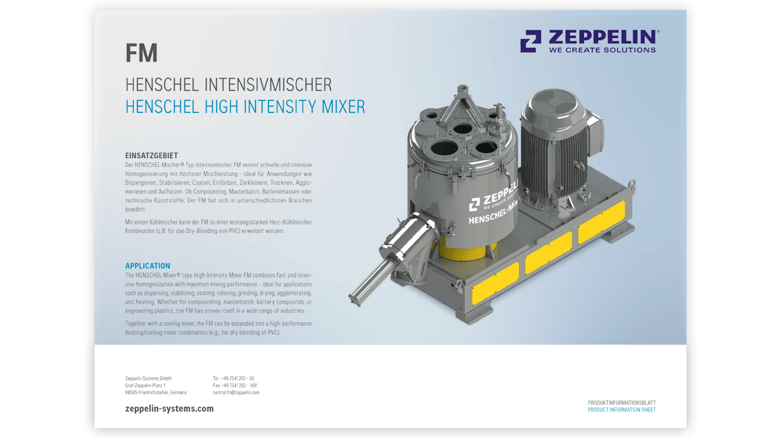 High Intensity Mixer FM