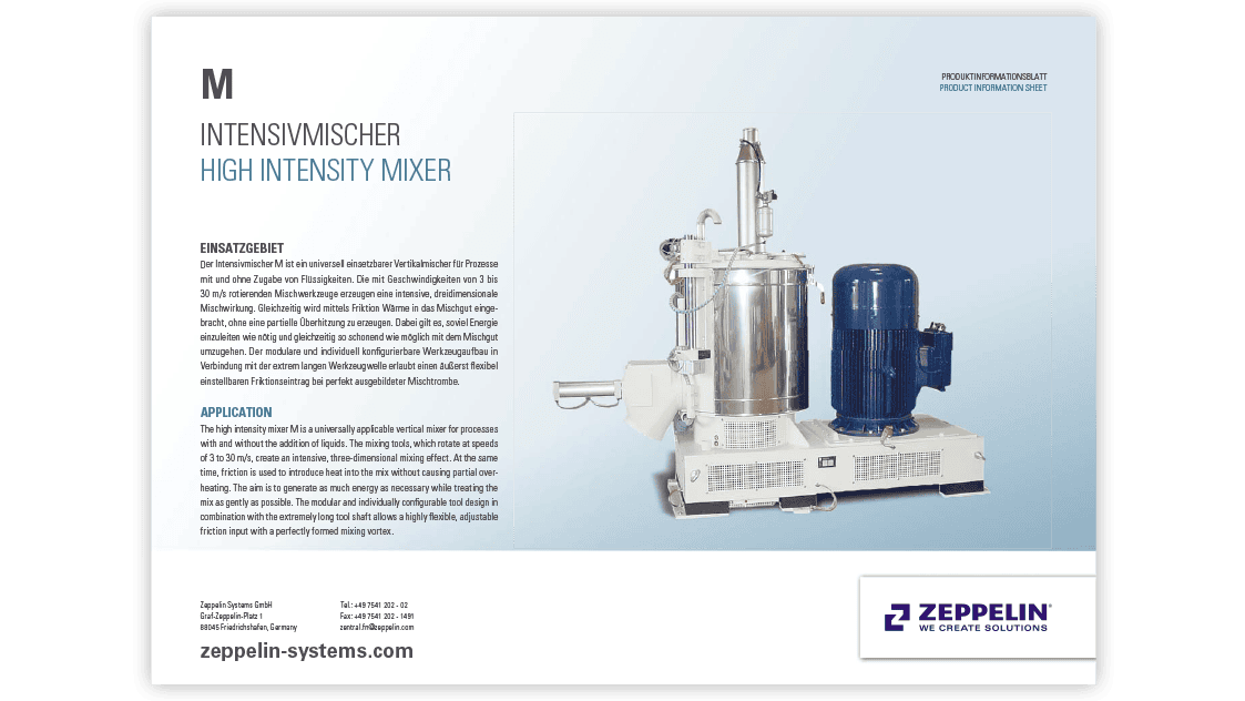 High Intensity Mixer M