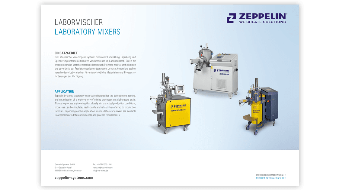 Laboratory Mixers general
