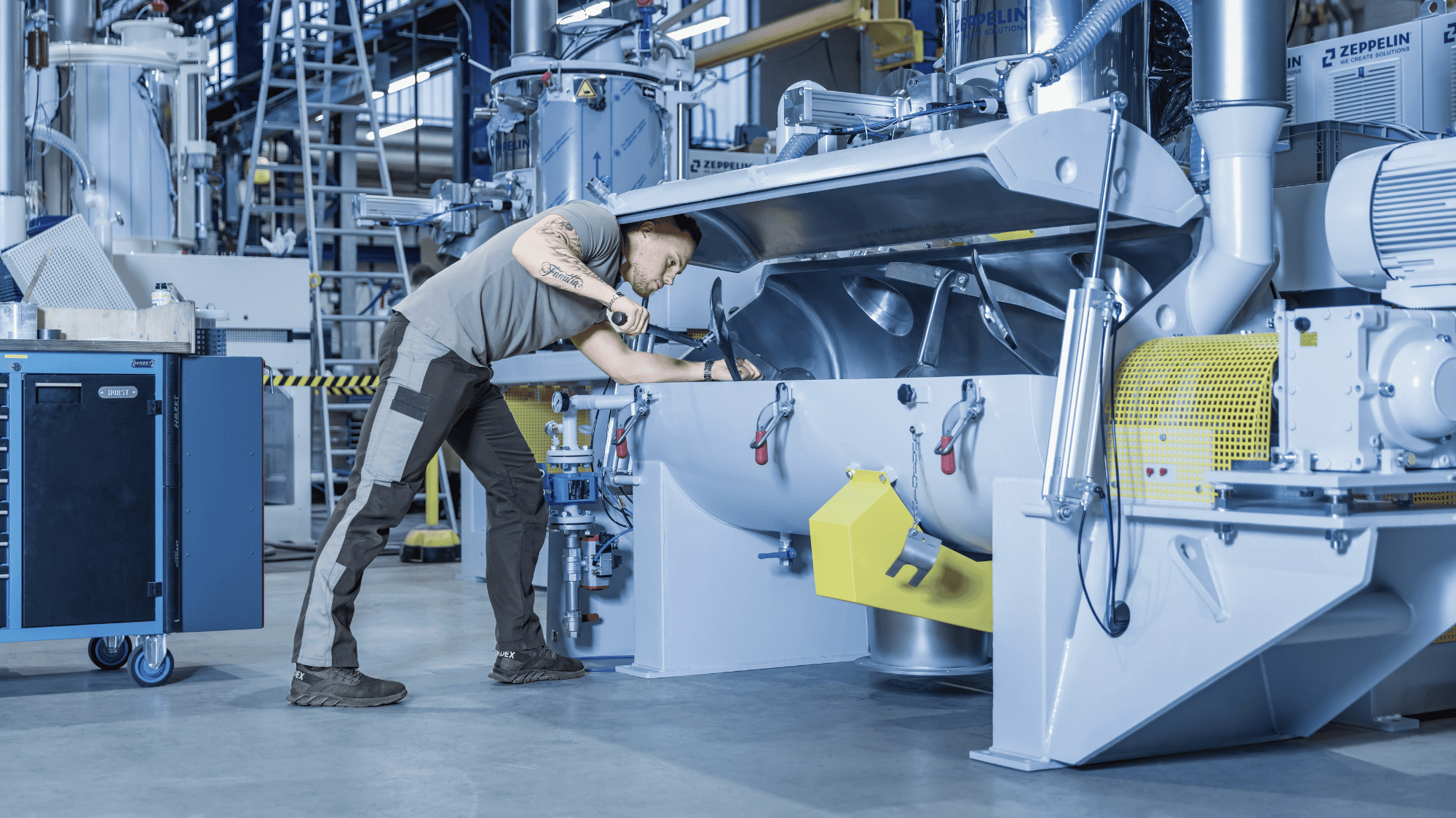 Processing Specific mixing solutions