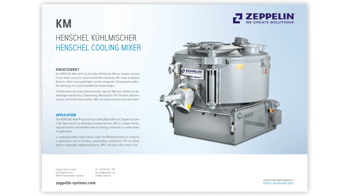 Cooling Mixer KM